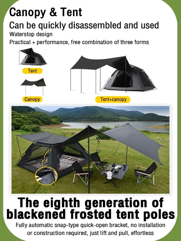 my-11134207-7r98p-lp24fgdmcs5s7d-1.webp Automatic Tent 5-8 People 2 Doors with canopy