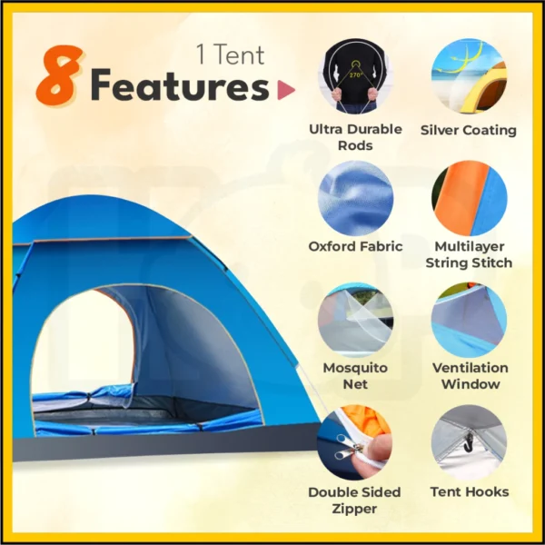 Tent Camping & Hiking 2 Person