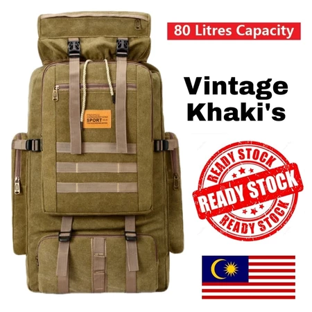 sg-11134201-22110-1in3yt46e1jvc6@resize_w450_nl-1.webp 80L Large Capacity Backpack & nbsp; Hiking Bag Military Waterproof Vintage Khaki