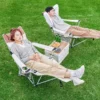 Portable Folding Recliner Lazy Chair Camping Chair